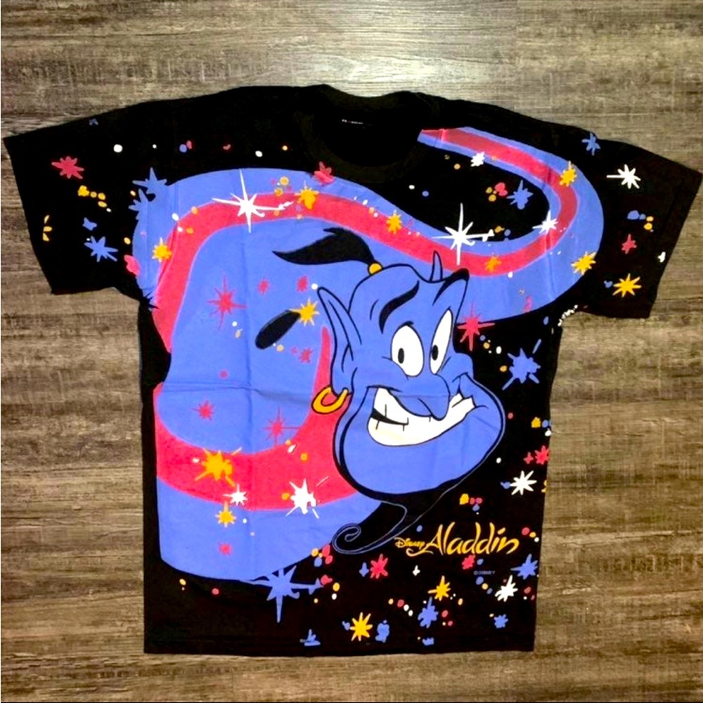 Vintage Disney Aladdin Themed T-Shirt